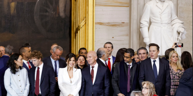 The Wealthiest Attendees of Donald Trump’s Inauguration: A Glimpse at Power and Influence