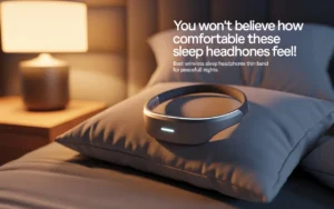 Best Wireless Sleep Headphones Thin Band for Peaceful Nights