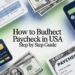 How to Budget Paycheck in USA Step by Step Guide