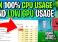 How to Lower CPU Usage While Gaming on Windows PCs