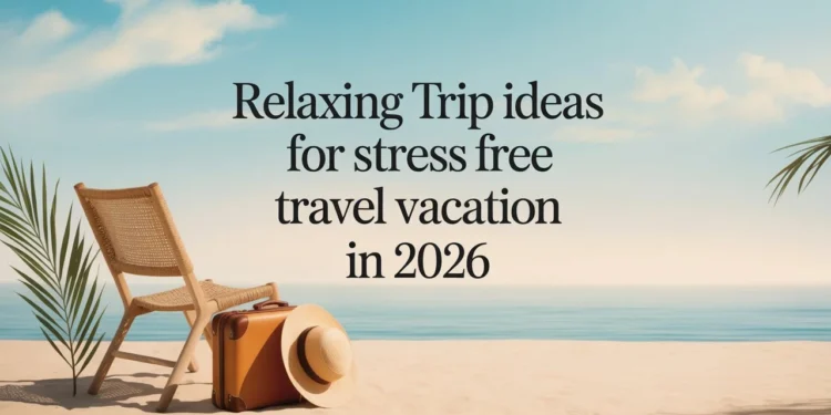 Relaxing Trip Ideas for Stress Free Travel Vacation in 2026