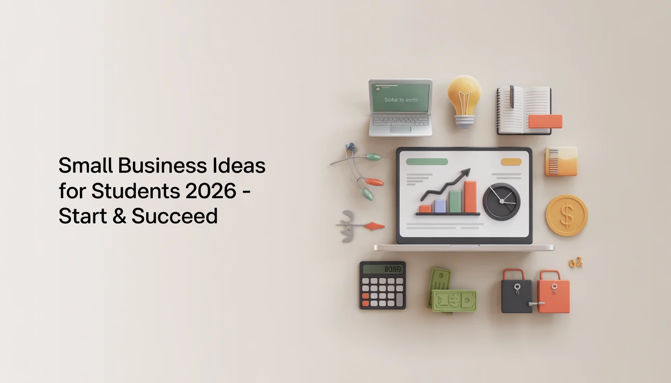 Small Business Ideas For Students 2026 - Start & Succeed